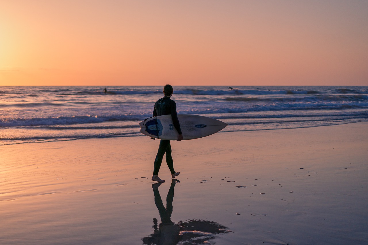La costa ovest degli Stati Uniti: un paradiso per gli amanti del surf